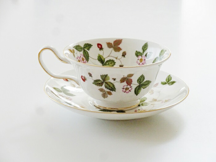 楽天市場】ウエッジウッドWEDGWOOD ワイルドストロベリー ティーカップ