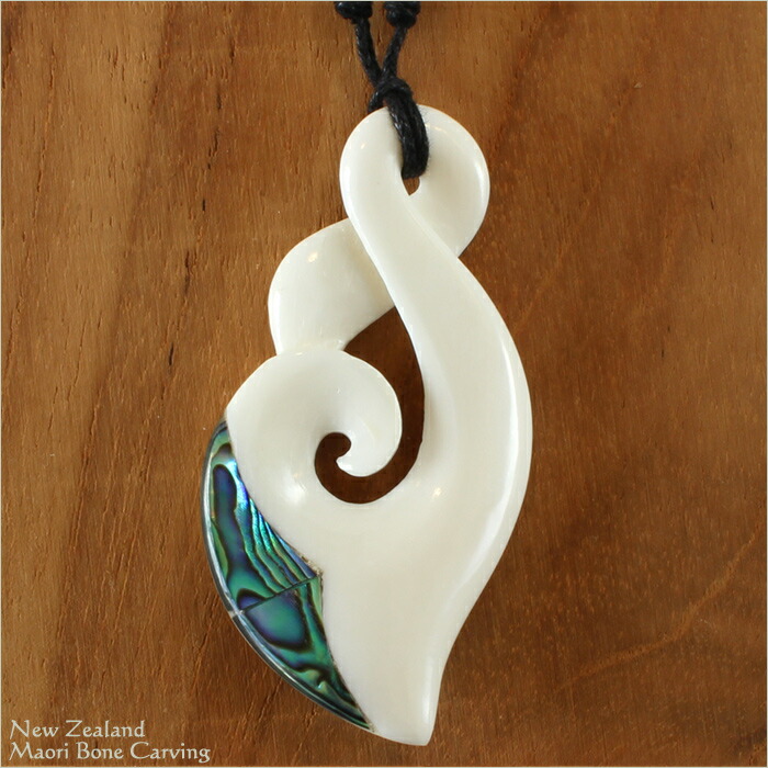 楽天市場】ニュージーランド ボーンカービング ペンダント ネックレス
