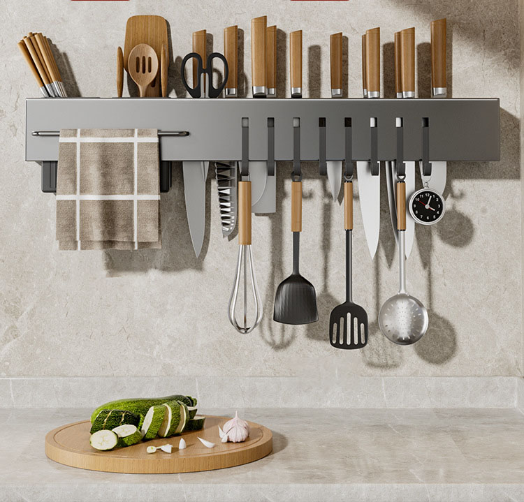 楽天市場】キッチンツールフック、包丁スタンド、タオル掛け、ウォール