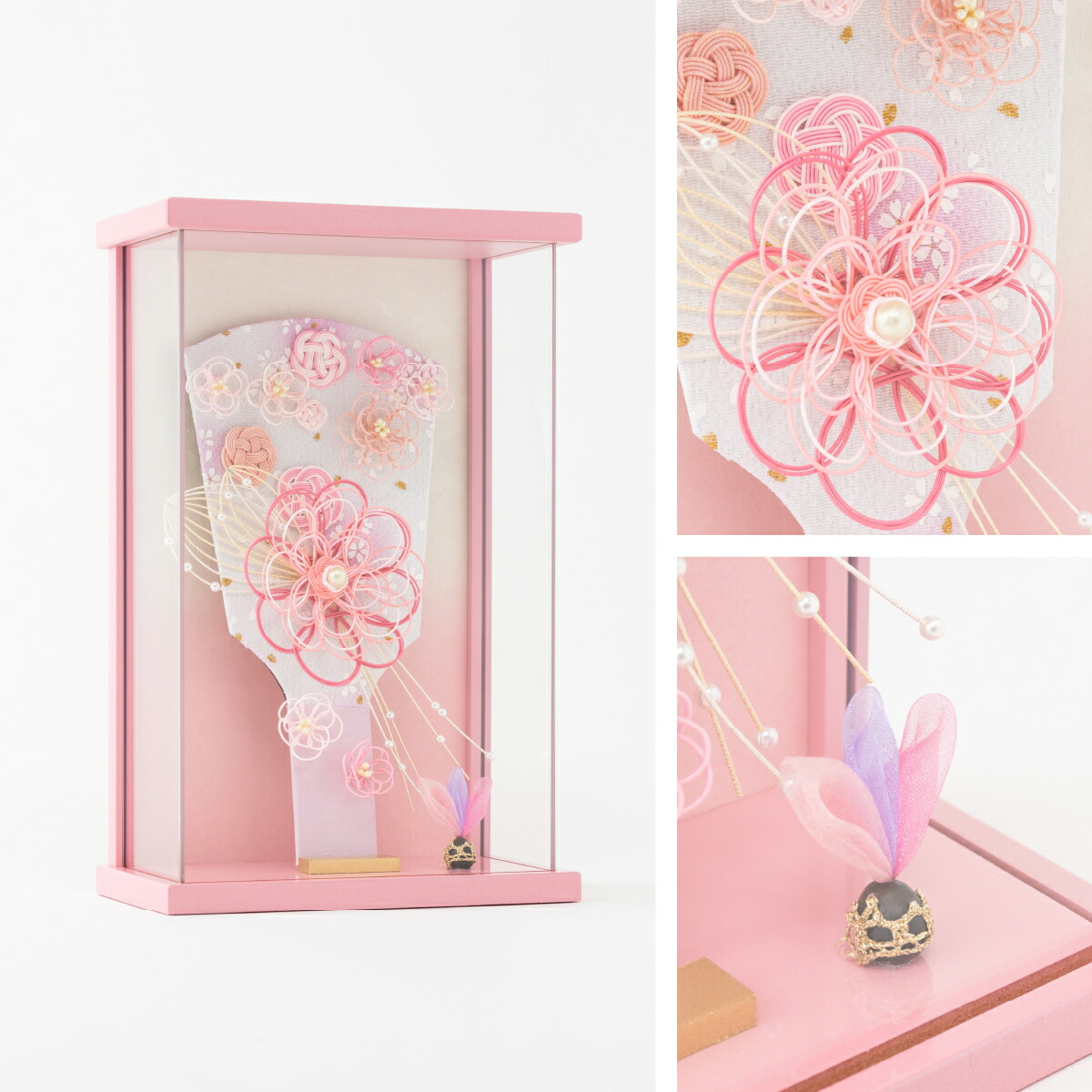 楽天市場】羽子板 初正月 コンパクト ケース飾り おしゃれ かわいい 花