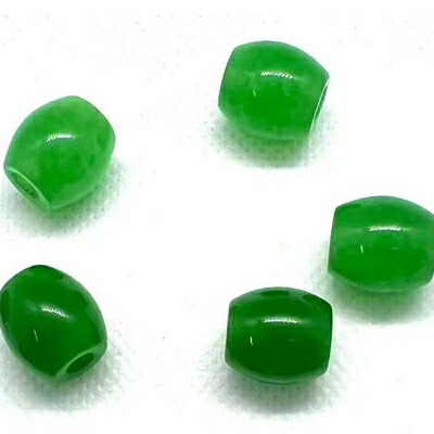 楽天市場】翡翠 翡翠パーツ 翡翠ビーズ 緑 楕円 パーツ アクセサリー