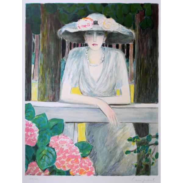 楽天市場】ジャン＝ピエール・カシニョール「森の小径」リトグラフ