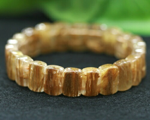 楽天市場】タイチンルチルクォーツ ブレスレット ゴールドルチル