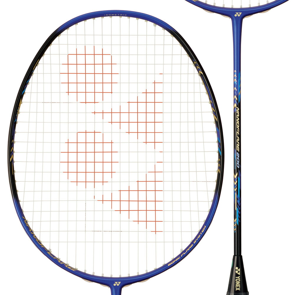 楽天市場】ヨネックス YONEX バドミントンラケット ナノフレア200