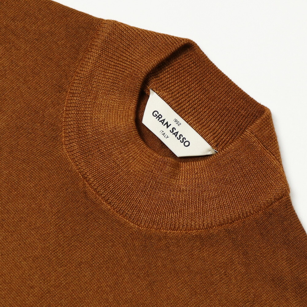 楽天市場】グランサッソ / GRANSASSO / モックネック ニット / 長袖