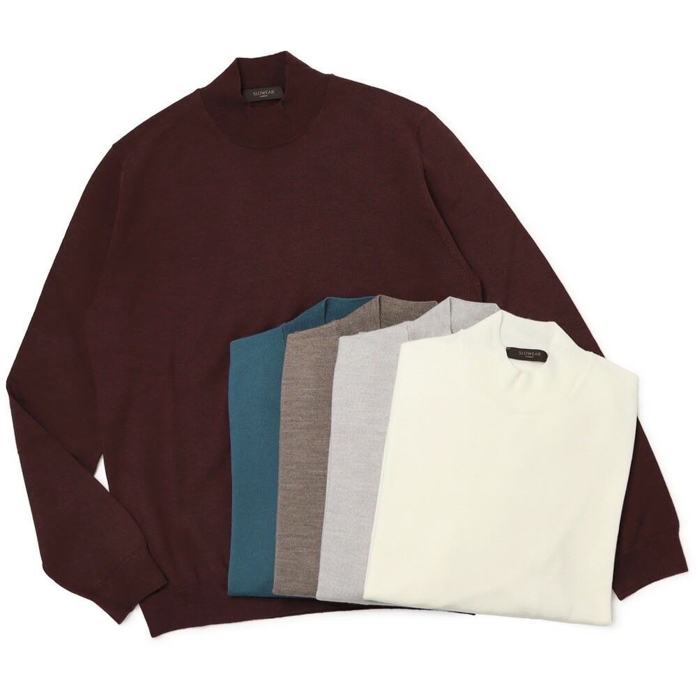 楽天市場】ザノーネ / ZANONE / モックネック ニット / ウール / 12