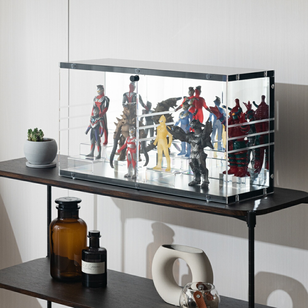 楽天市場】コレクションケース 鏡 鏡面 アクリル 直営店 背面ミラー