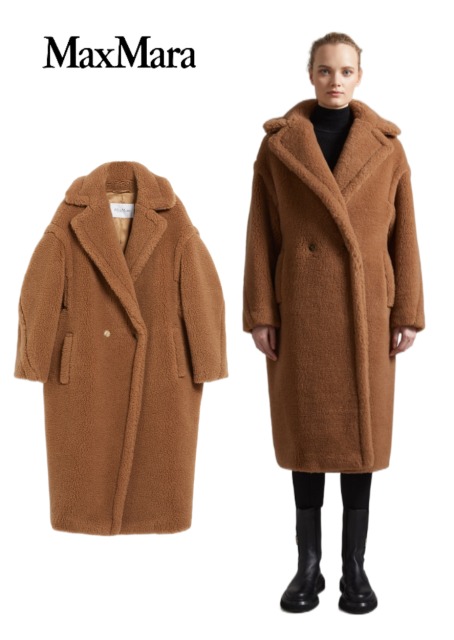 楽天市場】MaxMara マックスマーラ Teddy Bear Icon Coat テディベア