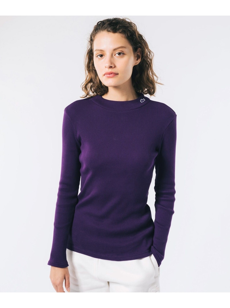 楽天市場】【SALE／20%OFF】モックネックロングスリーブTシャツ