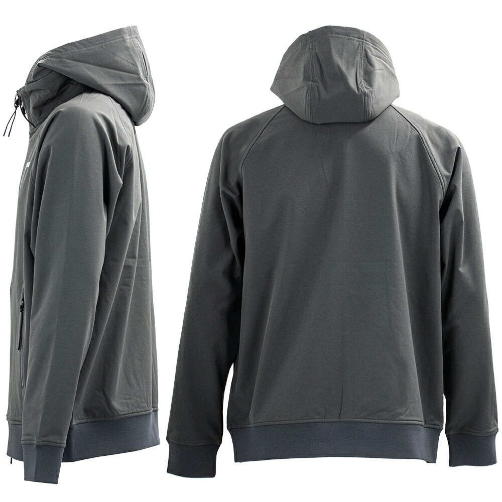 ブリーフィングゴルフ CE LOGO TAPE PARKA グレー M ブリーフィング