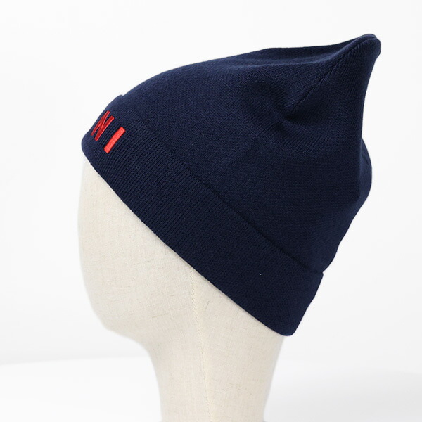 楽天市場】MARNI マルニ Logo Beanie ニット帽 ビーニー ロゴ 帽子