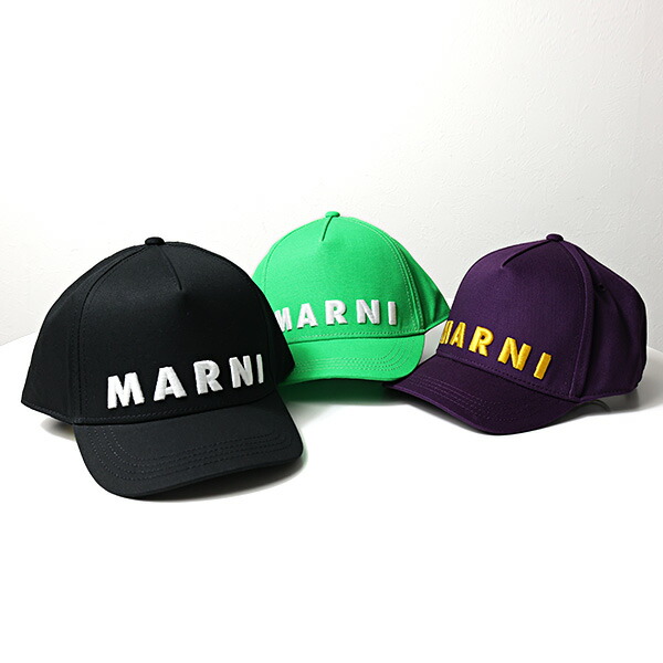 楽天市場】MARNI マルニ キッズ ベースボールキャップ Logo Baseball