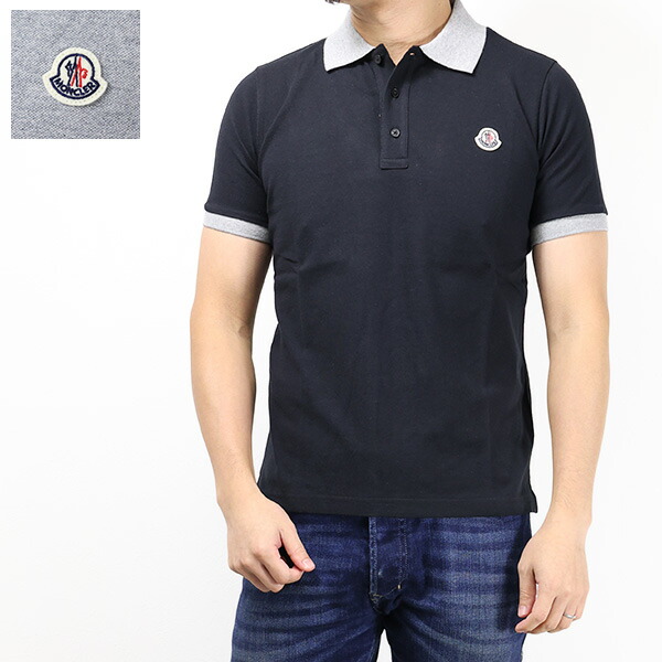 楽天市場】MONCLER モンクレール Logo Polo Shirts ポロシャツ 半袖