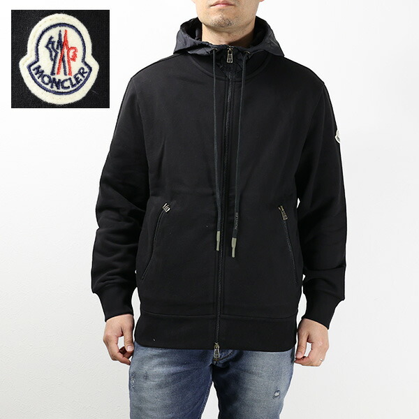 楽天市場】MONCLER モンクレール Zip Up Hoodie フーディ パーカー