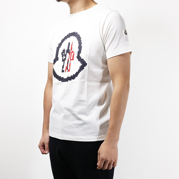 楽天市場】MONCLER モンクレール Logo Pixelated Print T-Shirts T