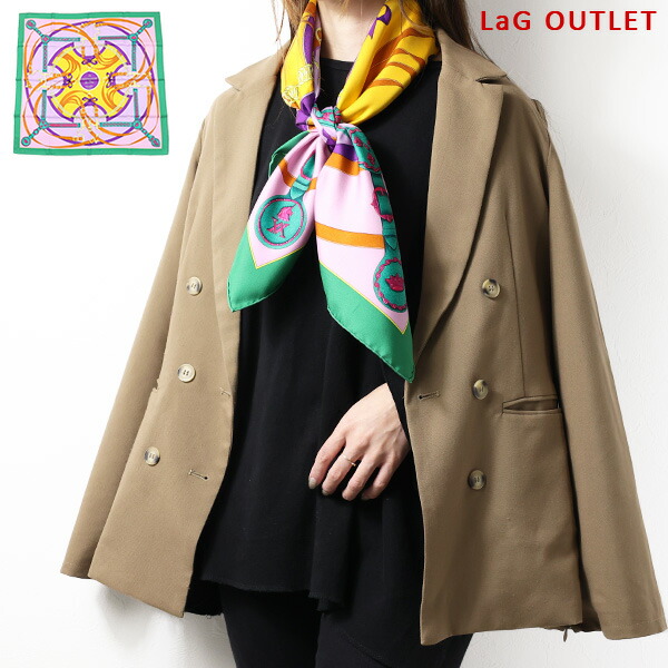 楽天市場】HERMES エルメス Carre 90 Scarf カレ90 スカーフ シルク100