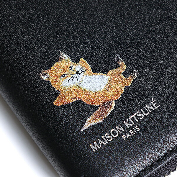 楽天市場】Maison Kitsune メゾンキツネ Chillax Fox Print Bi-Fold