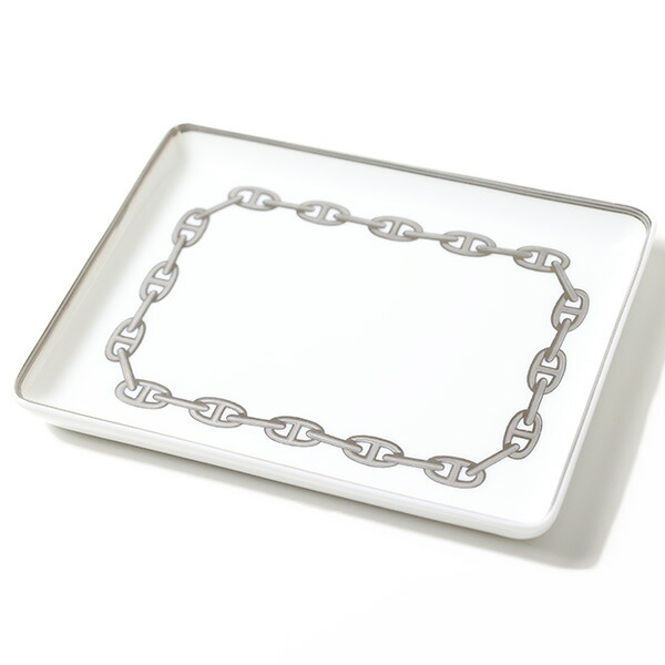 楽天市場】HERMES エルメス Chaine D'ancre Platinum Plate スクエア
