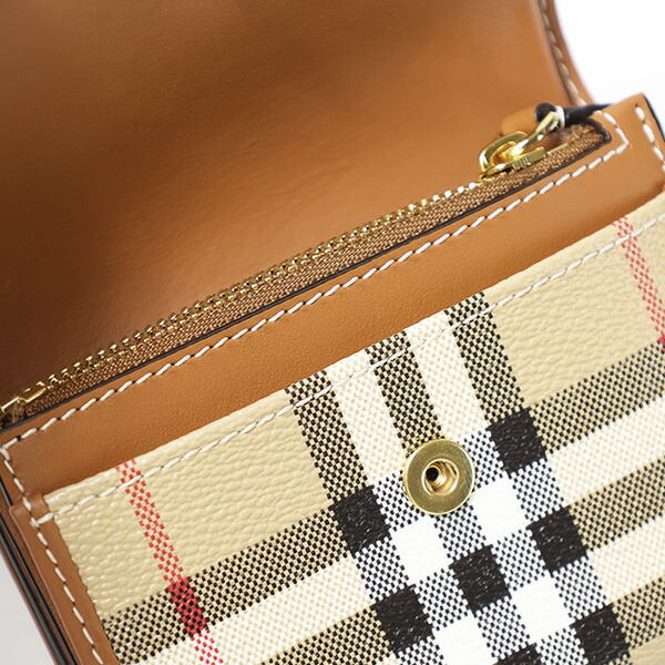 楽天市場】BURBERRY バーバリー CHECK BI-FOLD WALLET 三つ折り財布