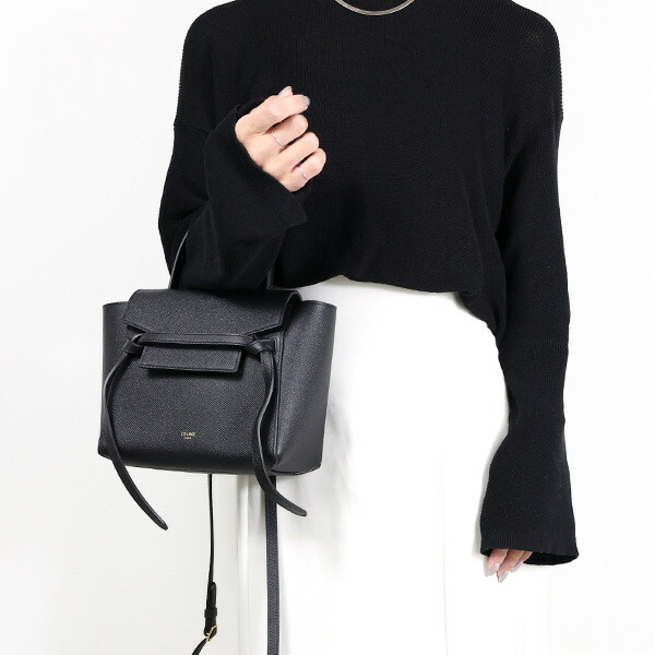 楽天市場】CELINE セリーヌ Nano Belt Bag ナノ ベルトバッグ