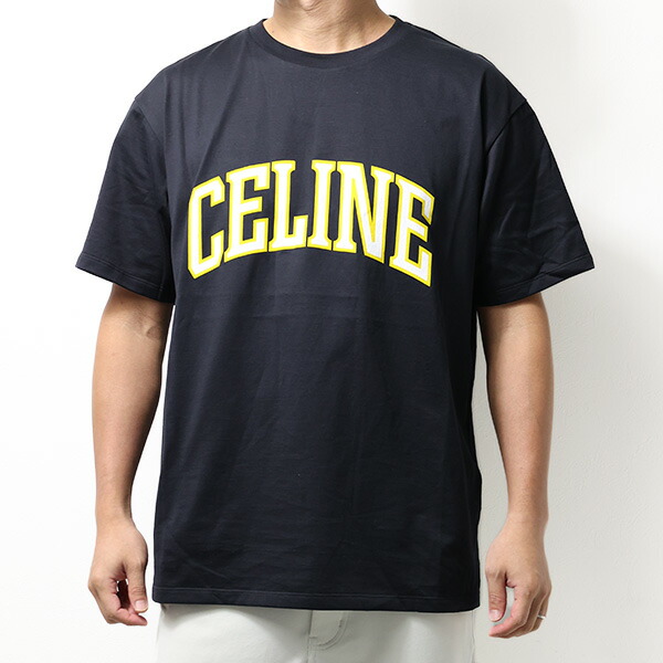 楽天市場】CELINE セリーヌ Cotton Jersey Loose T-Shirts ルーズT