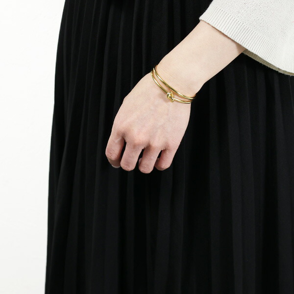 楽天市場】CELINE セリーヌ ブレスレット Knot Double Bracelet ノット