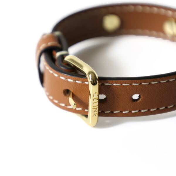 楽天市場】CELINE セリーヌ ブレスレット Les Cuirs Celine Braelet レ