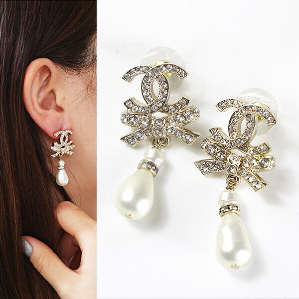 楽天市場】CHANEL シャネル COCO Earrings ピアス ココマーク CCマーク