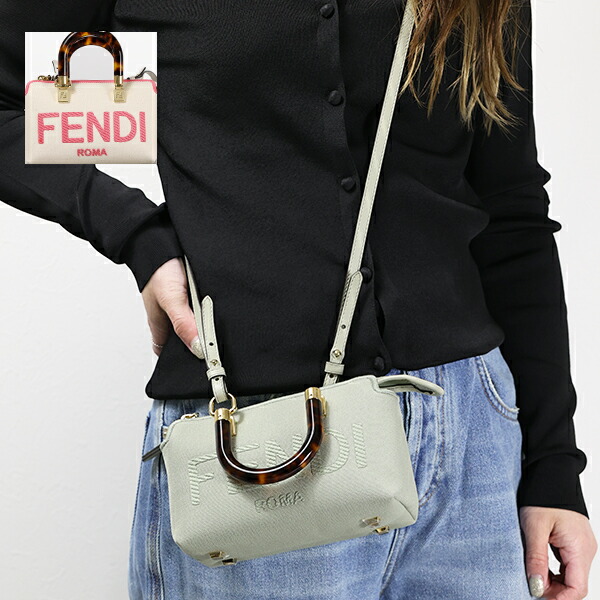 楽天市場】FENDI フェンディ BY THE WAY Mini Canvas Bag ハンドバッグ