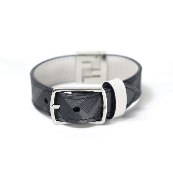楽天市場】FENDI フェンディ FF LOGO BRACELET ブレスレット バングル
