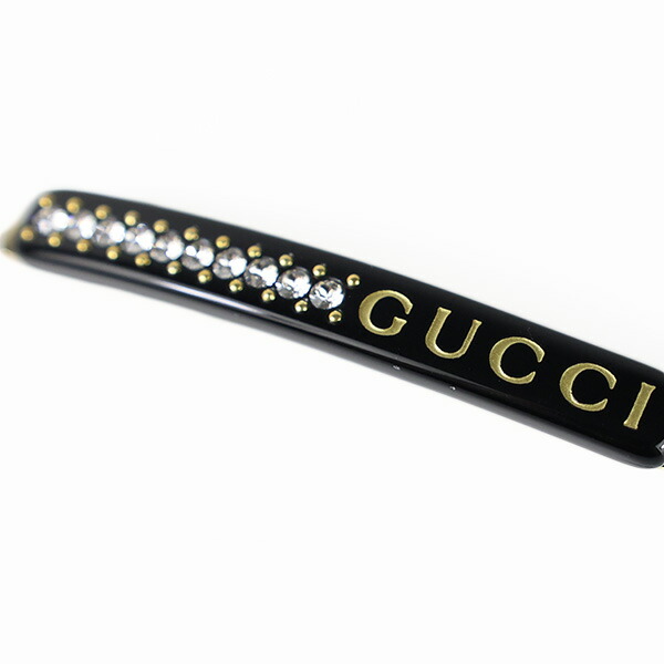 楽天市場】GUCCI グッチ Cyrstal GUCCI Hair Clip ヘアクリップ ヘア