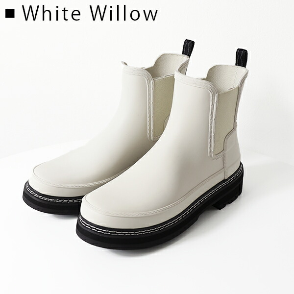 楽天市場】HUNTER ハンター W REFINED CHELSEA STITCH DETAIL BOOTS