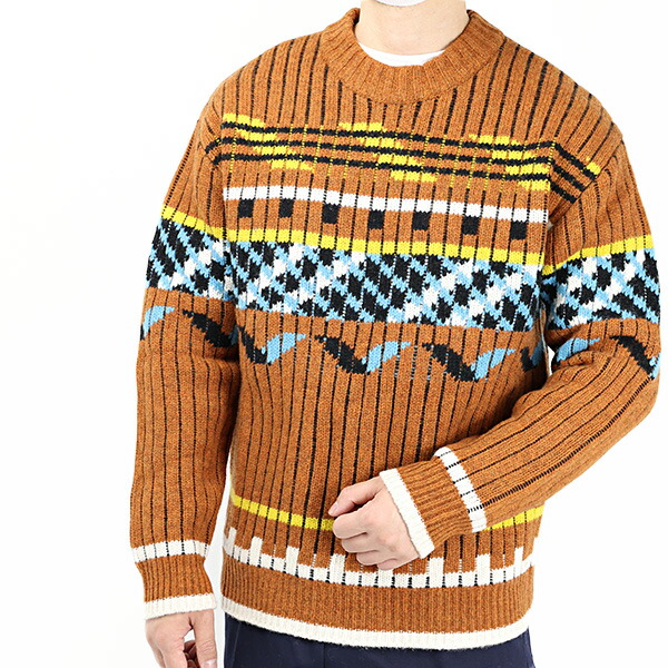 楽天市場】KENZO ケンゾー Fair Isle Knit ニット トップス 幾何学模様