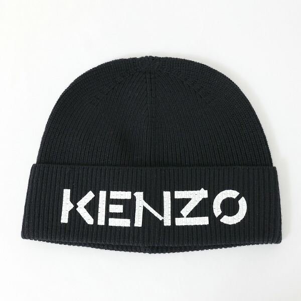 楽天市場】KENZO ケンゾー Logo Beanie ニット帽 二ットキャップ 帽子