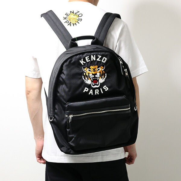 楽天市場】KENZO ケンゾー KENZO VARSITY Embroidered Backpack エン