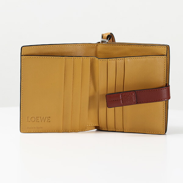楽天市場】LOEWE ロエベ Compact Zip Wallet 二つ折り財布 折りたたみ