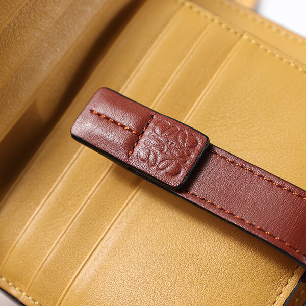 楽天市場】LOEWE ロエベ Compact Zip Wallet 二つ折り財布 折りたたみ