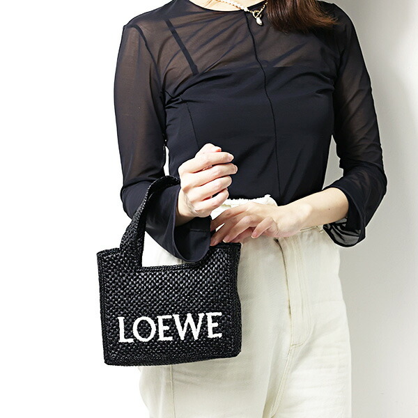 楽天市場】LOEWE ロエベ Mini LOEWE Font Tote Bag フォント トート