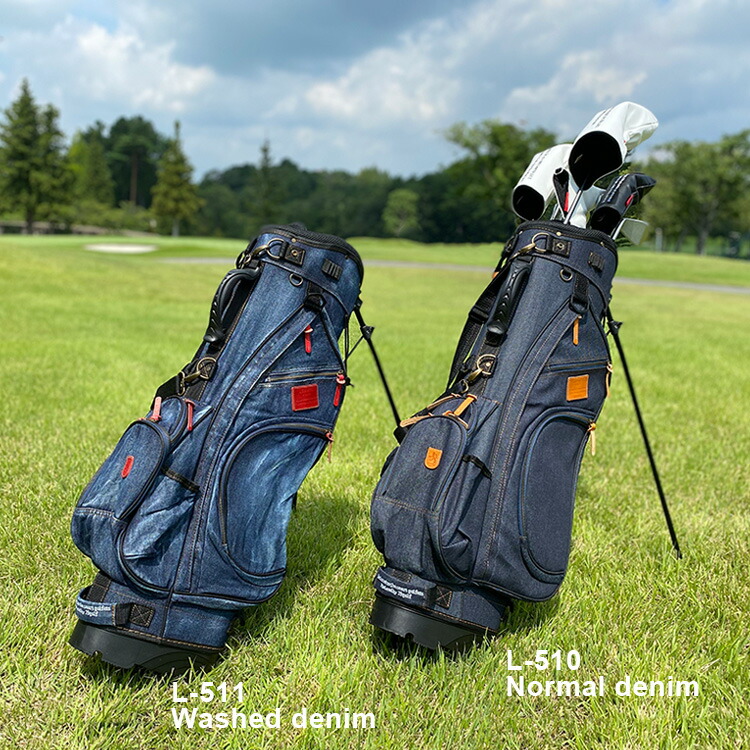 楽天市場】【ラヘラゴルフ公式ショップ】【楽天1位】デニム キャディ