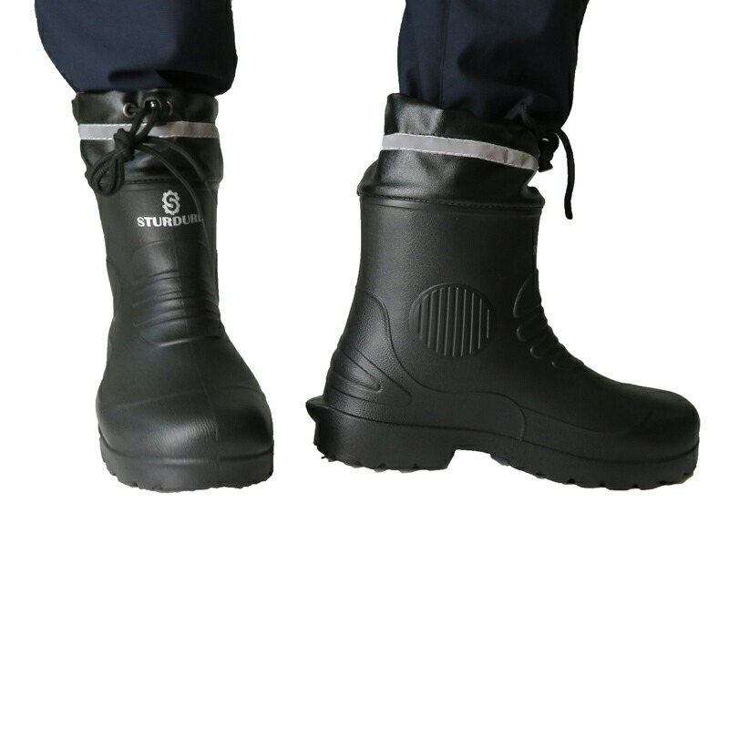 楽天市場】もっと軽くなった超軽量長靴 ショートブーツ Mサイズ 25cm