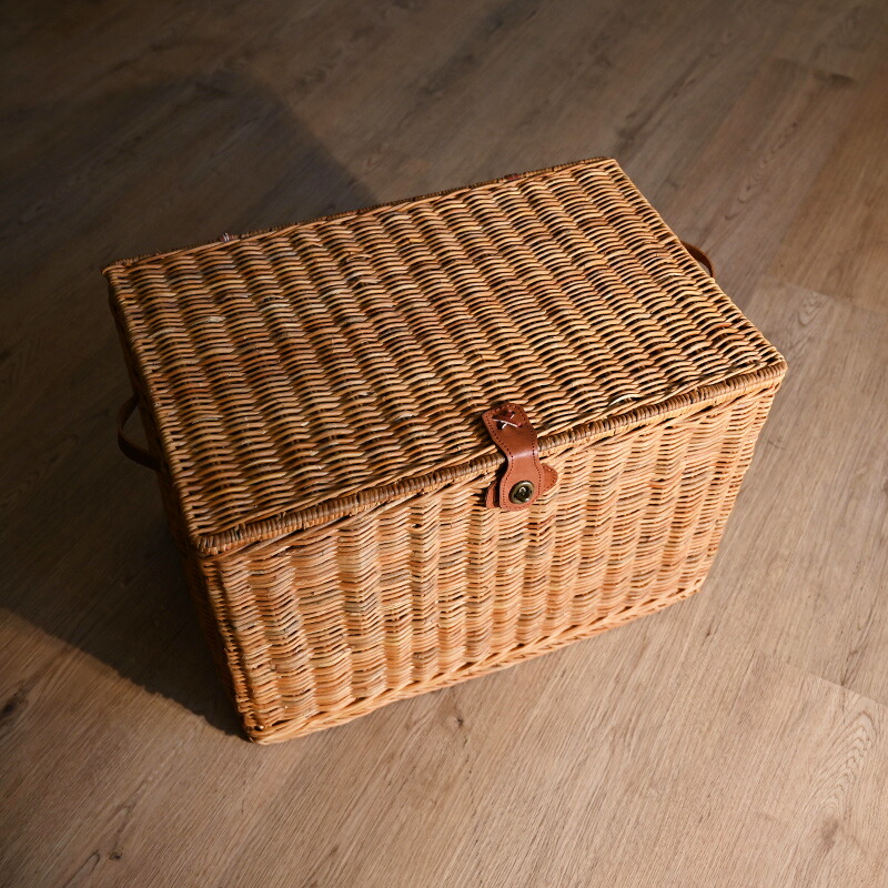 楽天市場】籐家具 ラタンバスケット フリーボックス GK715ME ラタン 籐