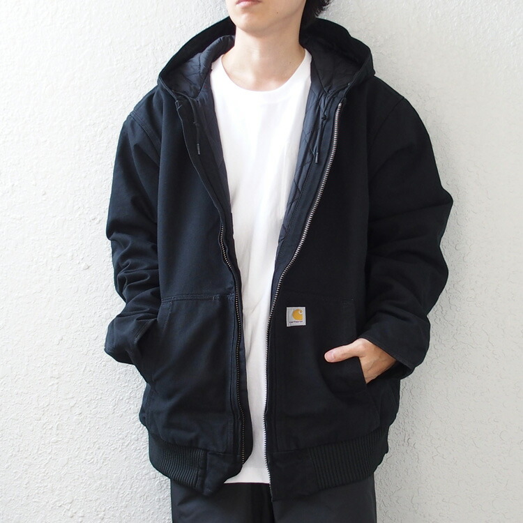 楽天市場】カーハート アクティブジャケット ルーズフィット J130