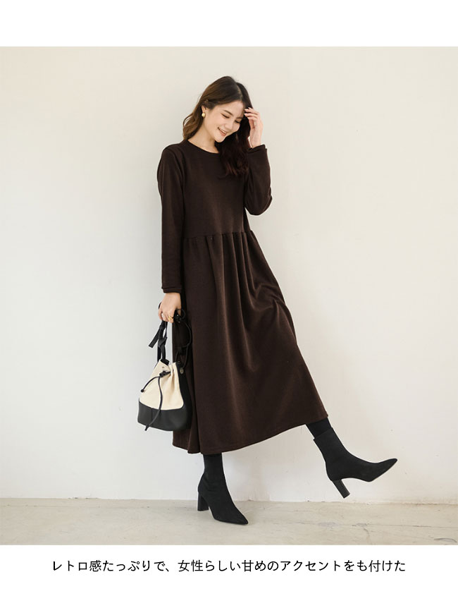 楽天市場】【送料無料】ワンピース レディース チュニック 長袖 ロング