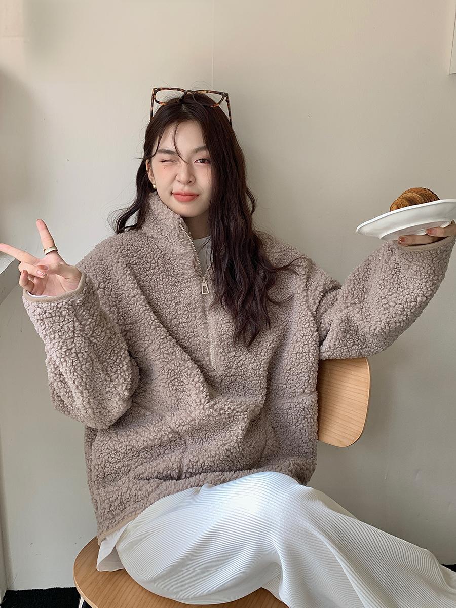 楽天市場】フリースジャケット プルオーバー レディース トップス