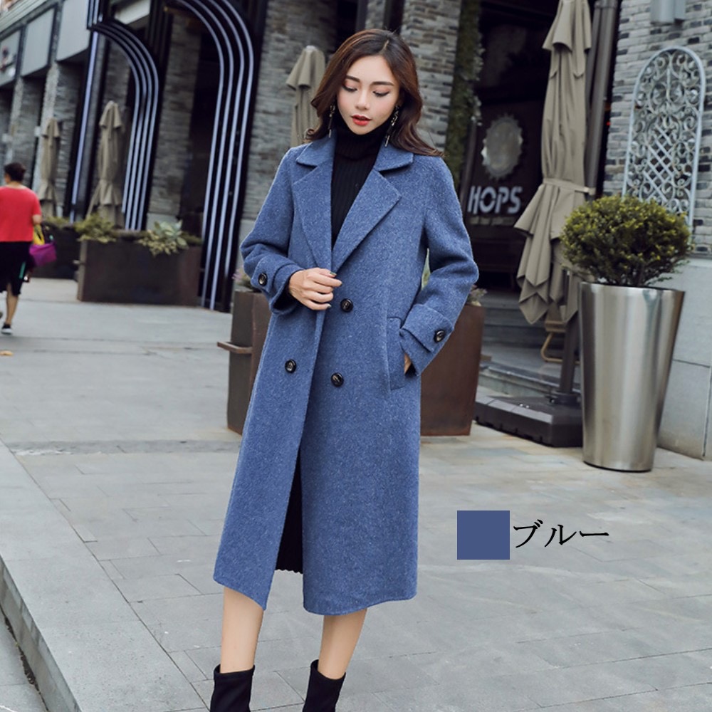 楽天市場】チェスターコート レディース ダブルチェスターコート 人気