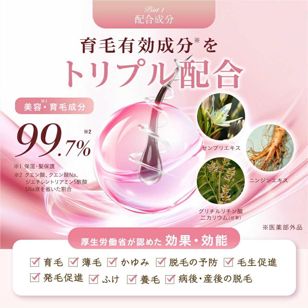 楽天市場】育毛剤 女性用 ハリモア 120ml 医薬部外品 女性 女性用育毛