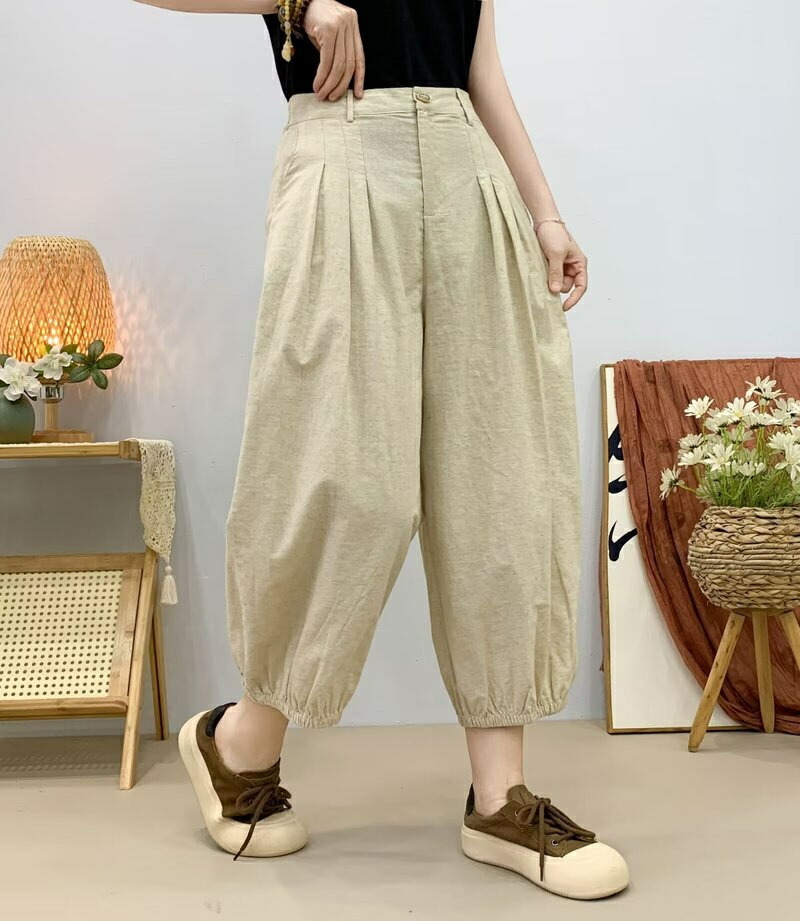 楽天市場】バルーンパンツ レディース 夏 サルエルパンツ パンツ