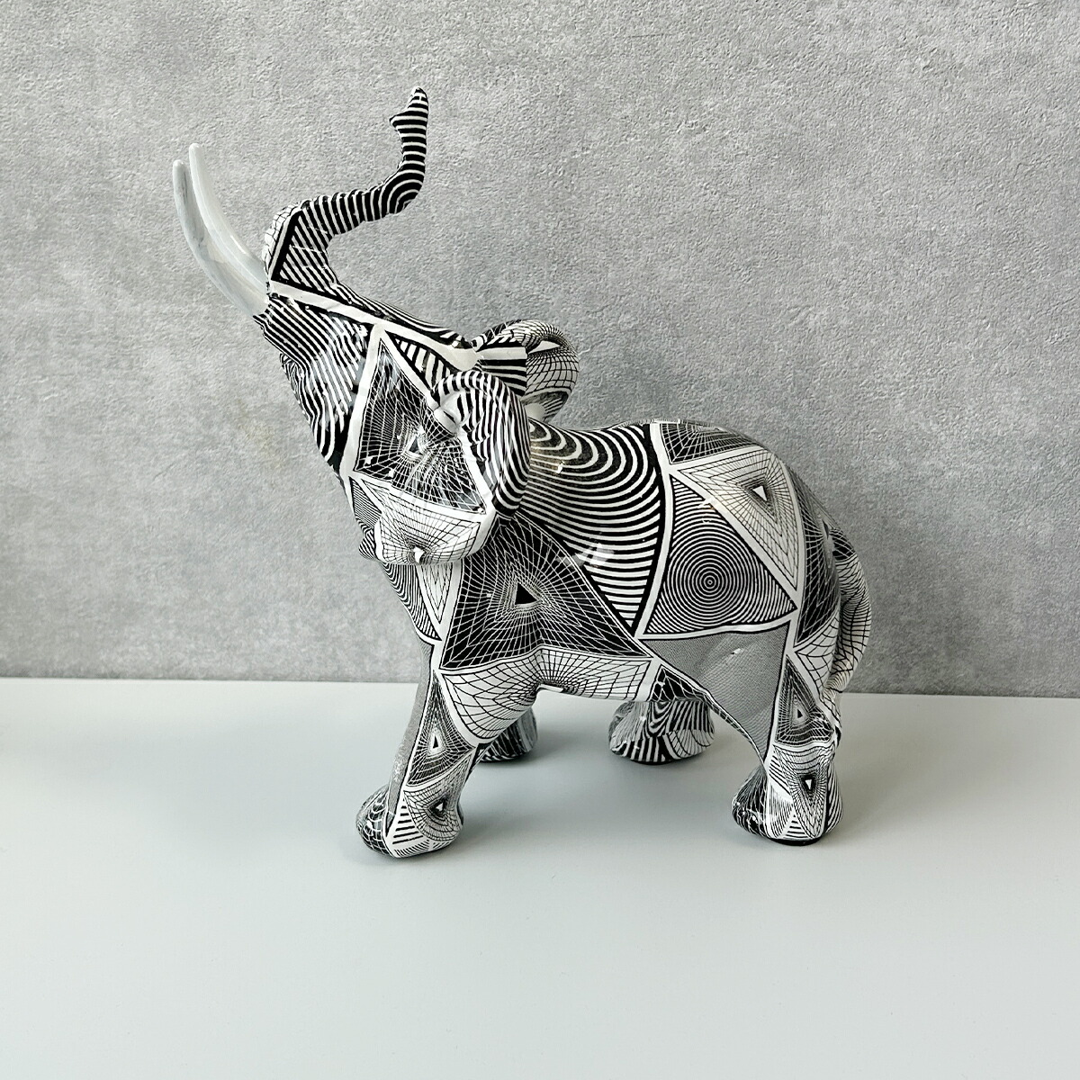 楽天市場】【2/23まで最大P10倍】置物 玄関 インテリア 雑貨 樹脂 象