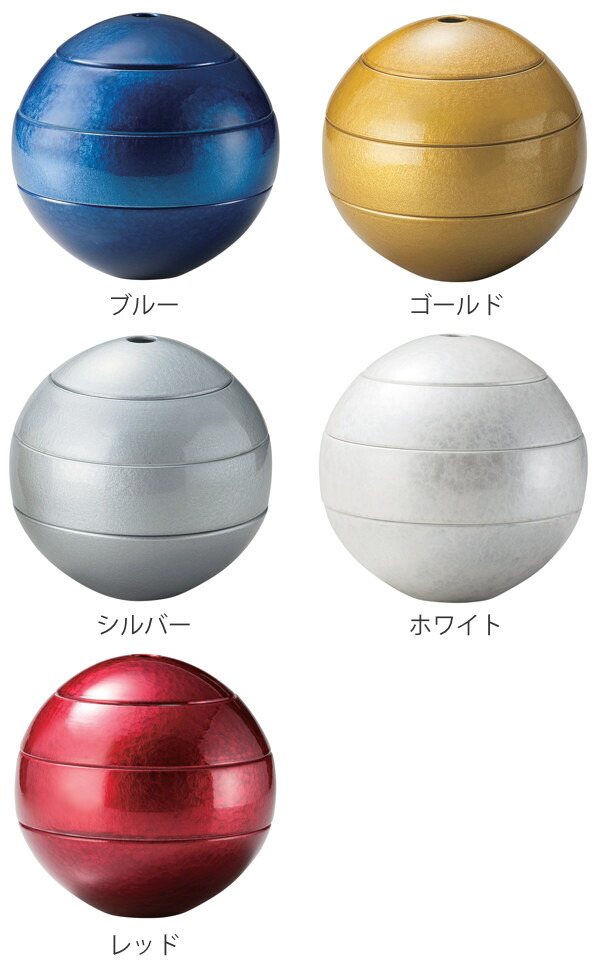 楽天市場】お重 3段 珠型三段段重 中 M.STYLE URUSHI 漆石 食器 磁器