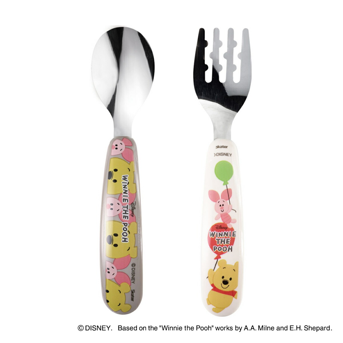 楽天市場】スプーン フォークセット くまのプーさん 子供 ステンレス製